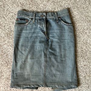 Dolce and Gabbana denim skirt